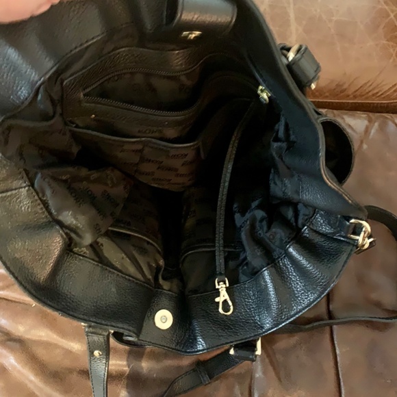 Ex large Michael Kors black pebble leather purse - Picture 2 of 7